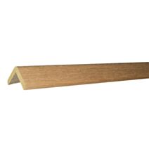 Angle arrondi bois exotique blanc non traité 35mmx35mm 2m40 25 longueurs - SOTRINBOIS