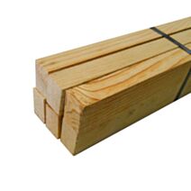 Lot de 4 liteaux bruts pin 32x32x2000mm