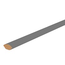 Quart de rond M.D.F. revêtu papier gris Ø14mm 2m40 25 longueurs - SOTRINBOIS
