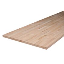 Plan de travail lamellé collé Hêtre 250 x 65 cm épaisseur 26 mm - SOPANNEAUX