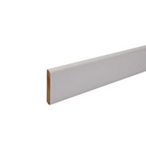 Plinthe blanche MDF 14x78x2440mm -