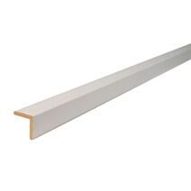 Angle arrondi MDF prépeint blanc 28x28mm 2m44 25 longueurs - SOTRINBOIS