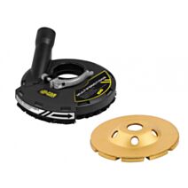 Kit de surfaçage béton Ø180mm pour meuleuse 180/230mm