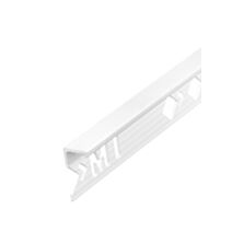 Profilé équerre Mur PVC blanc 10mm/2,5m