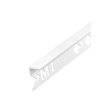 Profilé équerre Mur PVC blanc 10mm/2,5m