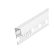 Profilé Mur square alu brillant 10mm/2,5m