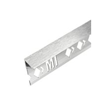 Profilé triangulaire Mur alu brossé brillant 12,5mm/2,5m