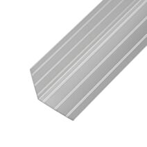 Profilé nez de marche carrelage à Percer/Coller alu mat 2,5m