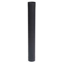 Tuyaux noir mat email ∅125mmx100cm - TEN