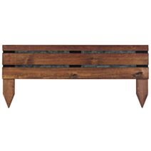 Bordure à Planter Lign-Z L100xH.23/43cm Teintée Marron - CERLAND