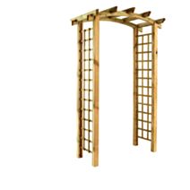 Pergola en Pin Double Arc L,1,35x2,2m - CERLAND