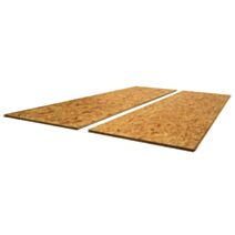Dalle intérieur OSB 3 250x67,5x1,2cm - AJ TIMBER