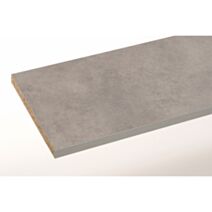 Plan de travail stratifié 275 x 64 cm coloris béton