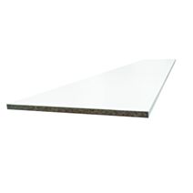 Tablette mélaminée 200x60cm 16mm blanc