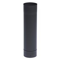 Tuyau de Raccordement émail noir mat Ø125mmx50cm - TEN