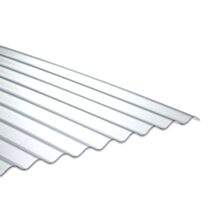 Plaque éclairement ondulée ou nervurée PVC 250x90cm - ONDULINE