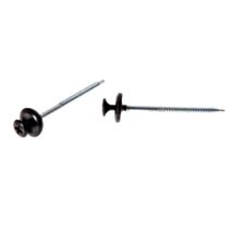VIS UNIVERSELLES ONDUVILLA NOIR pour couverture et bardage de cabanes, abris de jardin, garages - ONDULINE