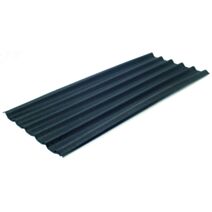 Plaque ondulée bitumée Easyfix 0,81x2m Noir intense - ONDULINE