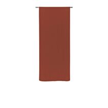 Vitrage occultant uni Atlantic 60x120cm Rouille