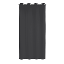 Rideau Chicago noir 140x250cm TWI