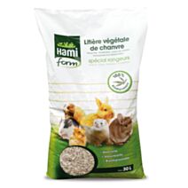 Litière Rongeurs Chanvre 30L