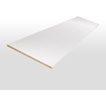 Tablette Mélaminée Blanc 250x50x1,8cm
