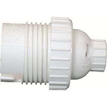 Douille B22 simple bague passage de fil nylon