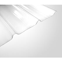 nervuré polycarbonate 3.333.39 cristal 3m x 1.05