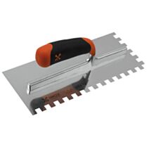 Platoir denté lame inox 28x12cm