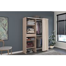 Kit dressing Bali Brooklyn 182cm acacia et blanc - PARISOT