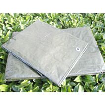 Bâche de protection middle verte 4x5m - SODEPM