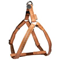 HARNAIS REGL MC LEATHER JAUNE 10MM