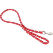 LAISSE CORDE ROUGE NYLON 13MM/1.2M