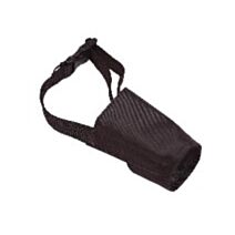 Muselière réglable noire nylon T2 - ZOLUX
