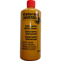 Colorant universel pour peinture oxyde jaune 500ml