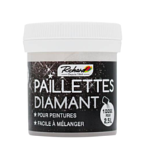Additif paillettes peinture Diamant 30gr