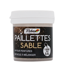 Additif paillettes peinture Sable 30gr