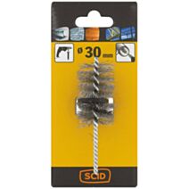 Brosse écouvillon fils acier ondulés - SCID
