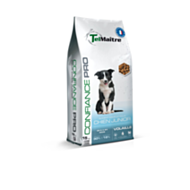 Croquettes chien confiance junior 15kg - TEL MAITRE