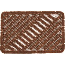 Tapis d'extérieur grattant Island coco 60x40cm - CORYL