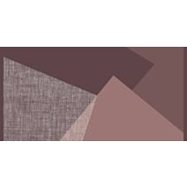 Tapis décoratif éco-responsable Ecowave Memphis 98x50cm sienne - CORYL