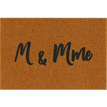 Tapis abrité brossant Newco M et Mme 60x40cm - CORYL