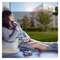 Adhésif Décoration Miroir Sans Tain 75x200cm