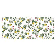 Nappe TC Premium Cézanne L.140cm motif Citrus - CORYL
