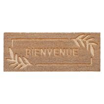 Paillasson Coco Frappe Bienvenue 75x30cm - CORYL