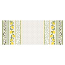 Nappe coton enduit Salvador L.140 blanc - CORYL