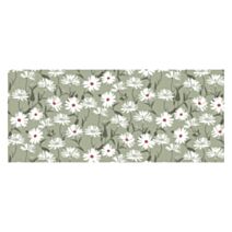 Nappe Lautrec marguerites vert - CORYL
