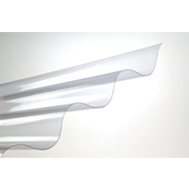 plaque pvc ondulé transparente - PLASTI-BAT