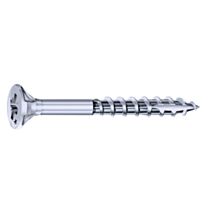 Vis rocket tête fraisée pozi inox a2 4x30/18 x200