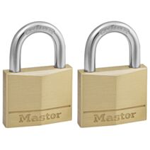 Cadenas x2 40mm laiton - MASTER LOCK